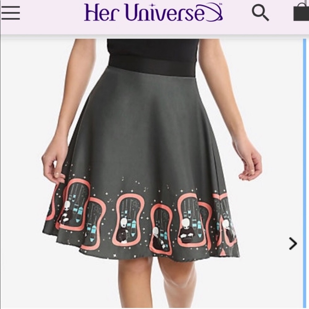 STAR WARS CANTINA BAND SKIRT Her Universe Pinup